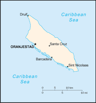 Aruba-map