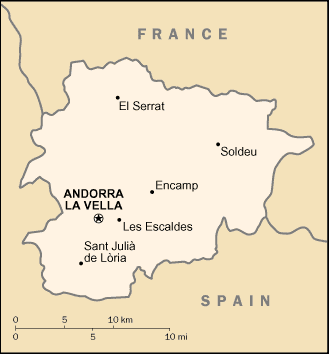 Andorra-map