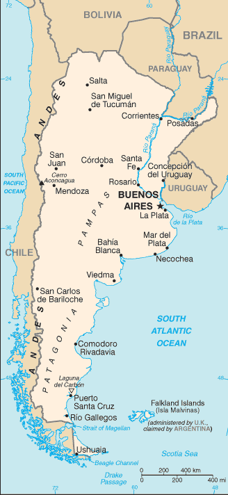 Argentina-map