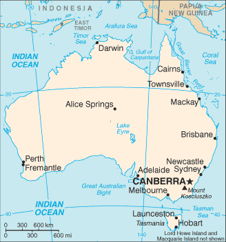 Australia-map