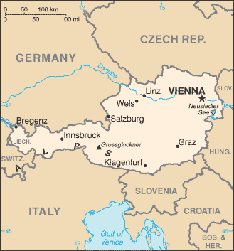 Austria-map