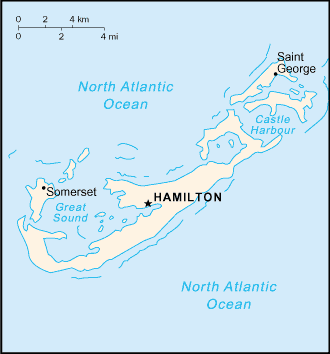 Bermuda map Bermuda-map