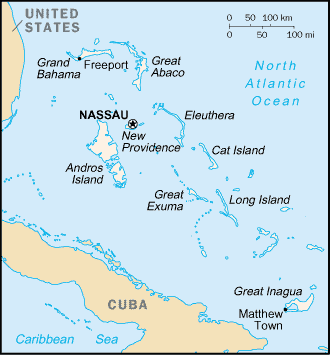 Bahamas-map