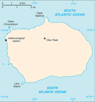 Bouvet Island-map