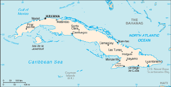 Cuba map Cuba-map