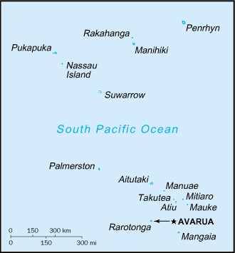Cook Islands-map