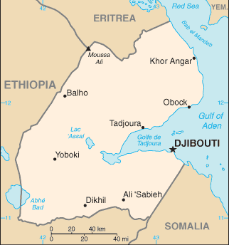 Djibouti-map