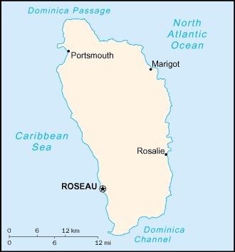 Dominica-map