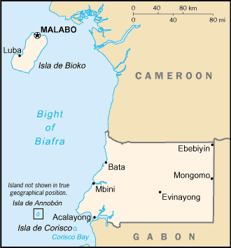 Equatorial Guinea-map