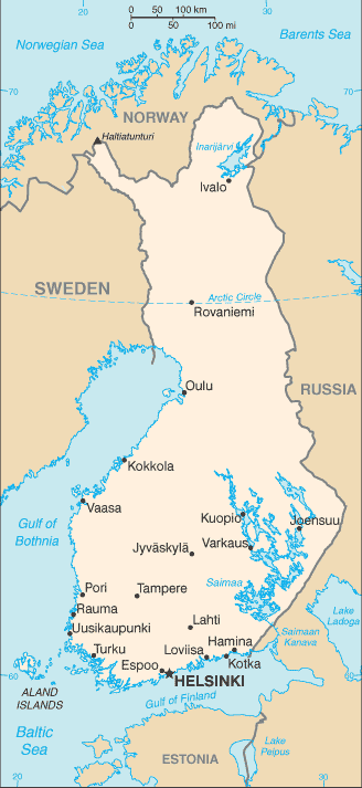 Finland-map