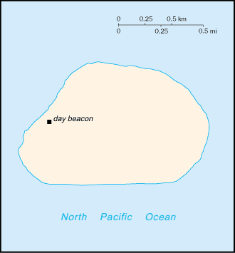 Baker Island-map