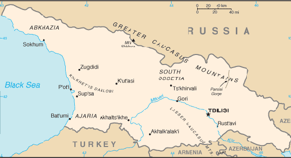 Georgia-map