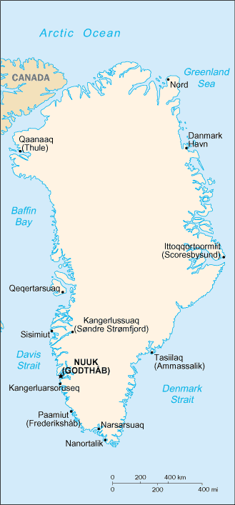 Greenland-map